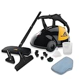 McCulloch MC1275 Heavy-Duty Steam Cleaner with 18 Accessories,...